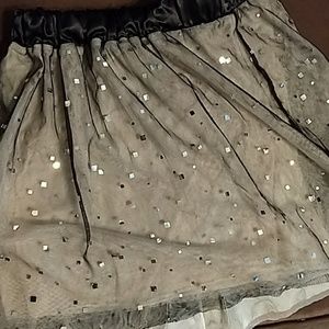 Girls layered skirt